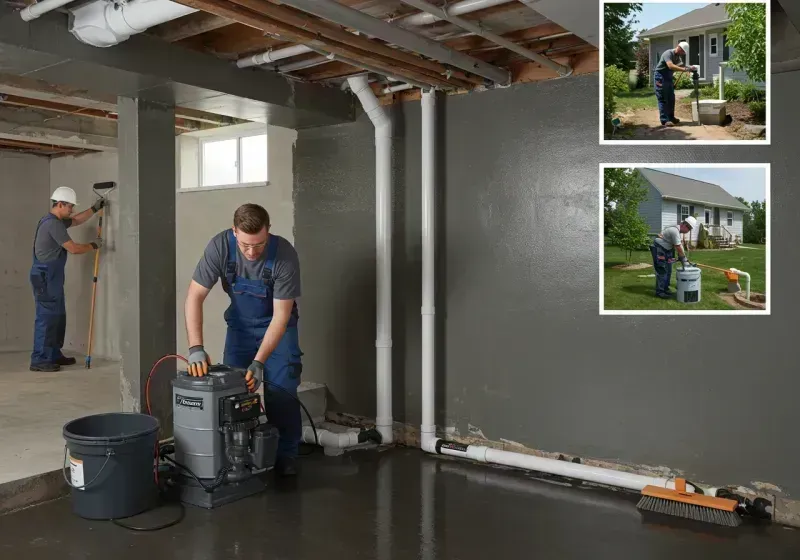 Basement Waterproofing and Flood Prevention process in Birch Bay, WA